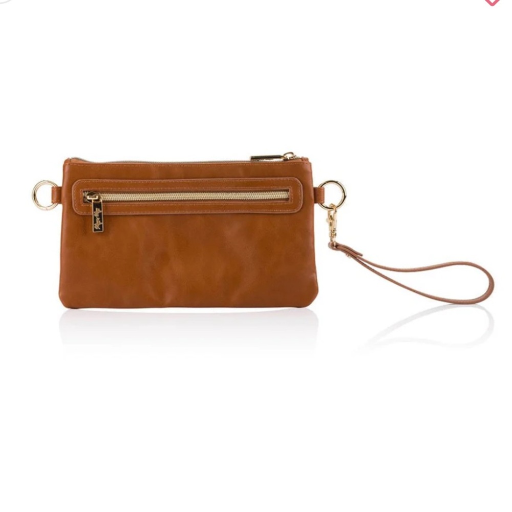 Itzy Ritzy Boss Pouch™ Wallet, Belt Bag And Clutch – Cognac - Picture 5 of 8